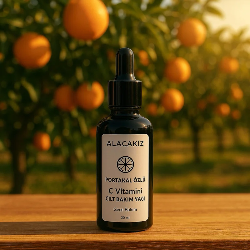 Portakal Özlü Cilt Bakım Yağı
