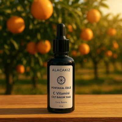 Portakal Özlü Cilt Bakım Yağı